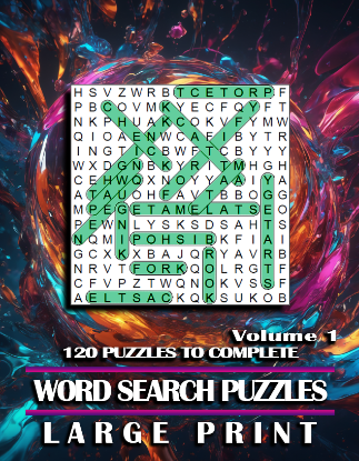 Picture of Word Search Puzzle Book